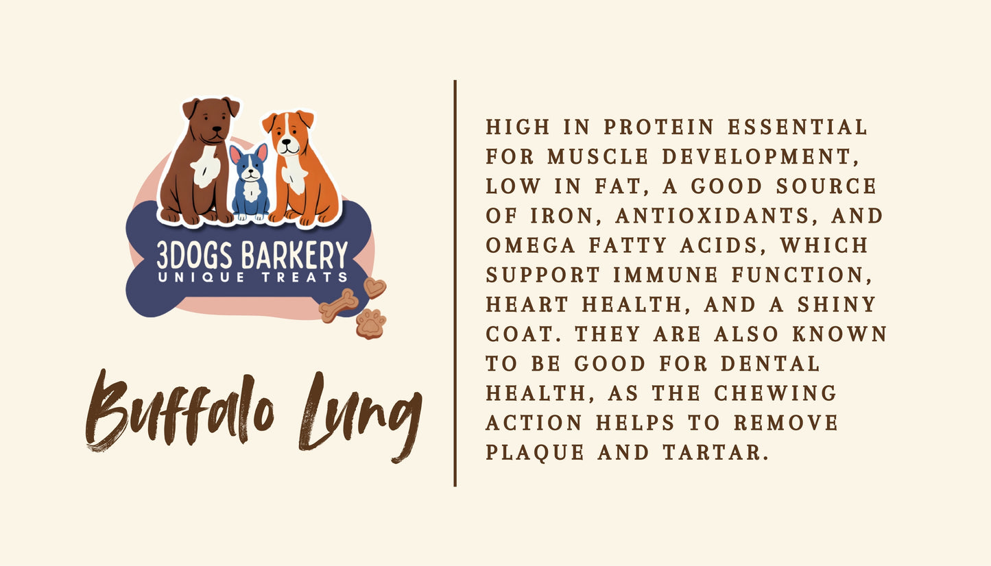 Buffalo Lung Chews